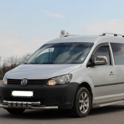 Передній вус Shark ST015 (нерж) для Volkswagen Caddy 2010-2015рр