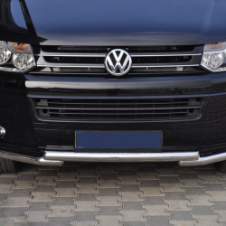 Нижня губа ST009 Greyder (нерж) для Volkswagen T5 2010-2015 рр