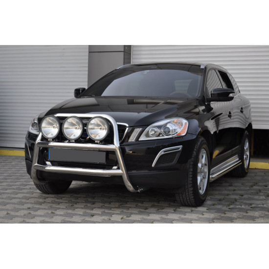 Кенгурятник WT018 (нерж) для Volvo XC60 2009-2017 років