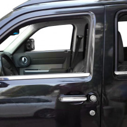 Накладки на ручки (нерж) для Dodge Nitro 2007-2024 рр