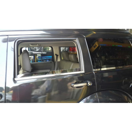 Молдинг скла (нерж) для Dodge Nitro 2007-2024 рр Молдинг скла (нерж) для Dodge Nitro 2007-2024 рр