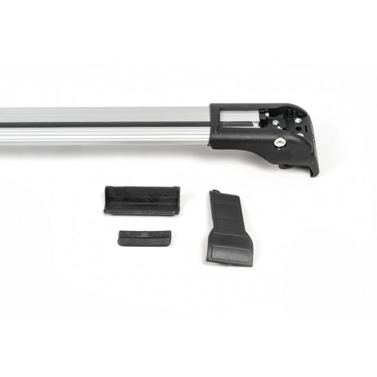 Поперечний багажник WingBar V2 (2шт, алюміній) Сірі для BMW X1 F-48 2015-2024 рр