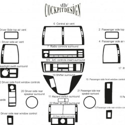 Тюнінг торпеди Карбон для BMW X5 E-53 1999-2006 рр