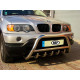 Кенгурятник WT003 (нерж.) 60мм для BMW X5 E-53 1999-2006 рр