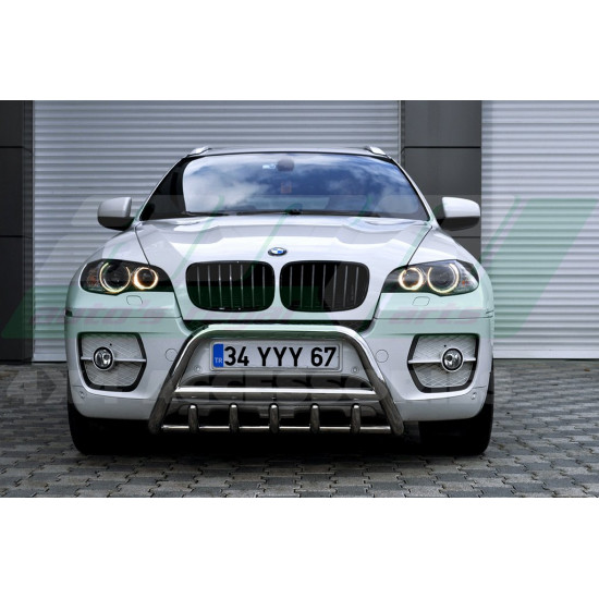 Кенгурятник WT003 (нерж.) 60мм для BMW X5 E-70 2007-2013рр