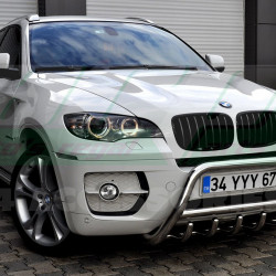 Кенгурятник WT003 (нерж.) 60мм для BMW X5 E-70 2007-2013рр