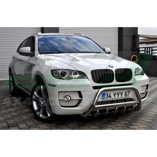 Кенгурятник WT003 (нерж.) 50мм для BMW X5 E-70 2007-2013рр