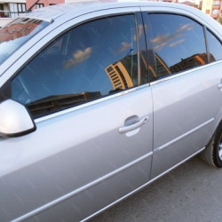 Зовнішня окантовка вікон (4 шт., нерж.) для Ford Mondeo 2000-2007 рр