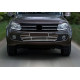 Решітка в бампер (нерж) для Volkswagen Amarok 2010-2022 рр