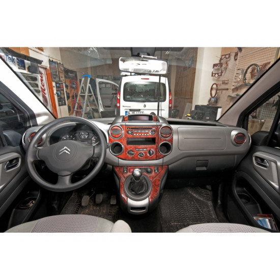 Накладки на панель Дерево для Citroen Berlingo 2008-2018 рр