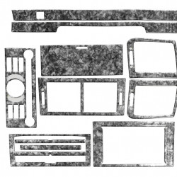 Накладки на панель (Kit-1) Титан для Peugeot 407