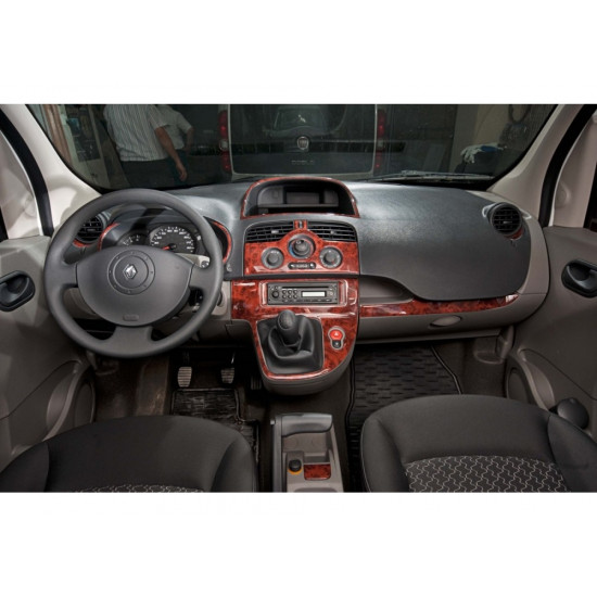 Накладки на панель Дерево для Renault Kangoo 2008-2020 рр