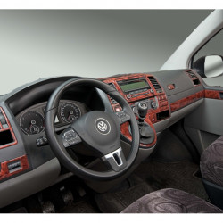 Накладки на панель Дерево для Volkswagen T5 2010-2015 рр