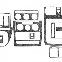 Накладки на панель Дерево для Volkswagen Touran 2003-2010 рр