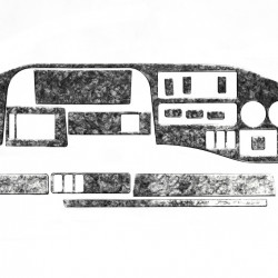 (Tdi, 1995-2000) Накладки на панель (MERIC) Дерево для Mercedes Sprinter W901-905 рр