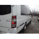 Молдинги на двері (нерж.) Довга база. Carmos - Турецька сталь для Mercedes Sprinter W906 2006-2018 рр