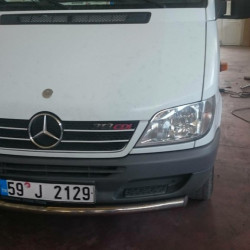 Передній ус ST008 (нерж.) для Mercedes Sprinter W901-905 1995-2006 рр