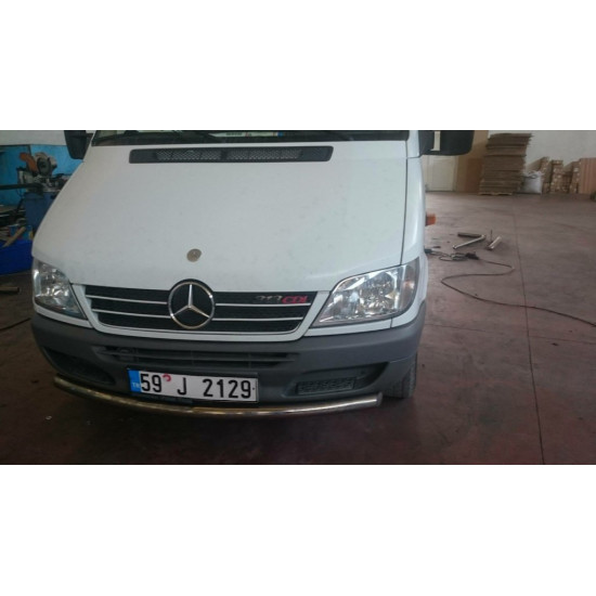 Передній ус ST008 (нерж.) для Mercedes Sprinter W901-905 1995-2006 рр