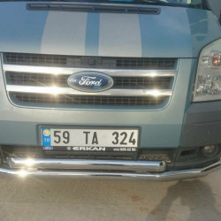 Передній вус ST014 (2006-2014, нерж.) для Ford Transit рр