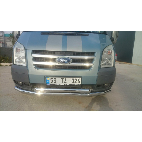 Передній вус ST014 (2006-2014, нерж.) для Ford Transit рр