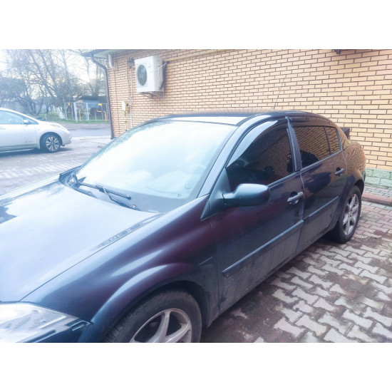 Вітровики SD (4 шт, Perflex Sport) для Renault Megane II 2004-2009 рр