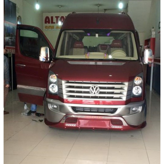 Передній бампер 2012-2024 (Sport-3, під фарбування) для Volkswagen Crafter рр