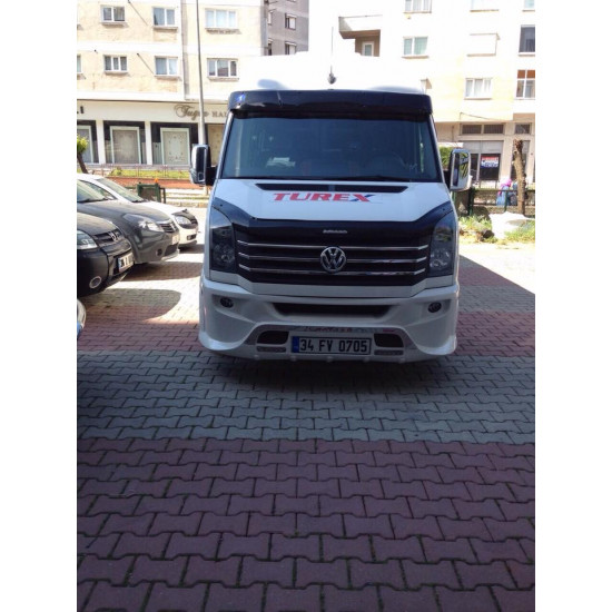 Передній бампер 2012-2024 (Sport-3, під фарбування) для Volkswagen Crafter рр