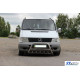 Кенгурятник WT003/4 (нерж.) з написом, 60мм для Mercedes Vito W638 1996-2003 років