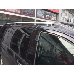 Рейлінги хром Elite (пласт. ніжки) Коротка база (SHORT) для Mercedes Vito W639 2004-2015рр