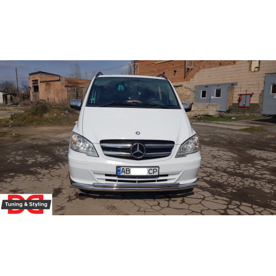 Нижня Губа ST014 (нерж) 2004-2010, 51 -2024 42мм для Mercedes Vito W639 рр Нижня Губа ST014 (нерж) 2004-2010, 51 -2024 42мм для Mercedes Vito W639 рр