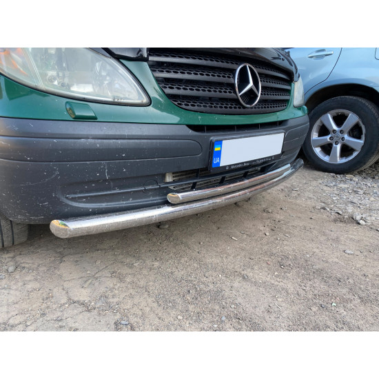 Нижня Губа ST014 (нерж) 2004-2010, 51 -2024 42мм для Mercedes Vito W639 рр Нижня Губа ST014 (нерж) 2004-2010, 51 -2024 42мм для Mercedes Vito W639 рр