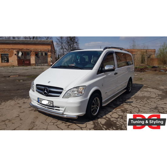 Нижня Губа ST014 (нерж) 2004-2010, 51 -2024 42мм для Mercedes Vito W639 рр Нижня Губа ST014 (нерж) 2004-2010, 51 -2024 42мм для Mercedes Vito W639 рр
