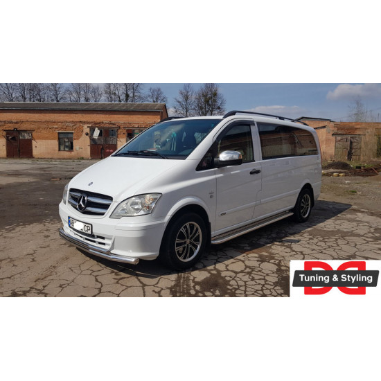 Нижня Губа ST014 (нерж) 2004-2010, 51 -2024 42мм для Mercedes Vito W639 рр Нижня Губа ST014 (нерж) 2004-2010, 51 -2024 42мм для Mercedes Vito W639 рр