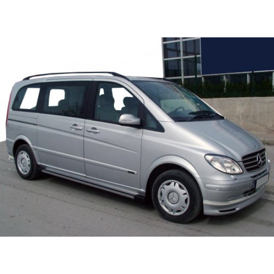 Накладка на бампер BRB V1 (під фарбування) 2010-2015 рік для Mercedes Vito W639 рр