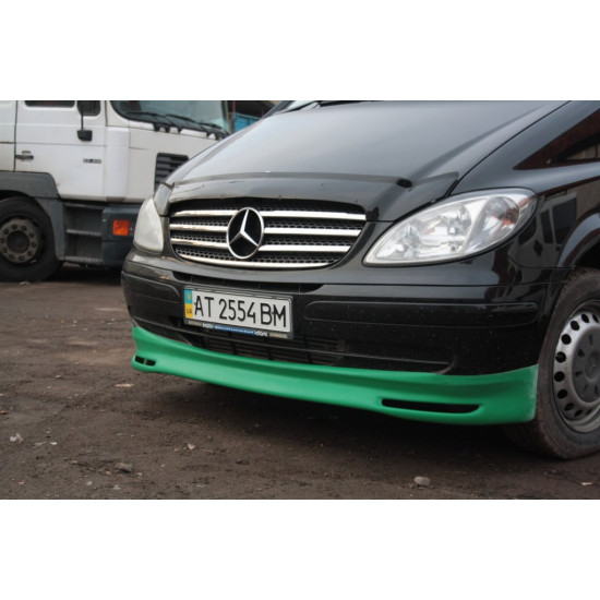 Накладка на бампер BRB V1 (під фарбування) 2010-2015 рік для Mercedes Vito W639 рр