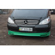 Накладка на бампер BRB V1 (під фарбування) 2010-2015 рік для Mercedes Vito W639 рр