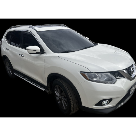 Бокові пороги OEM V2 (B-тип) для Nissan X-trail T32 / Rogue 2014-2021 рр