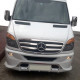 Накладки на решітку (2006-2013, нерж) OmsaLine - Італійська нержавейка для Mercedes Sprinter W906 рр