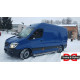 Бокові пороги Premium (2 шт., нерж.) d60, Long/ExtraLong для Mercedes Sprinter W906 2006-2018 рр