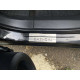 Накладки на пороги (Omsa, 4 шт, нерж.) для Nissan Qashqai 2007-2010 рр