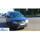 Кенгурятник WT003 (нерж) 60мм, без напису для Volkswagen Caddy 2004-2010 рр