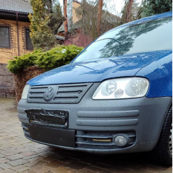 Зимова накладка на решітку (нижня) Матова для Volkswagen Caddy 2004-2010 рр