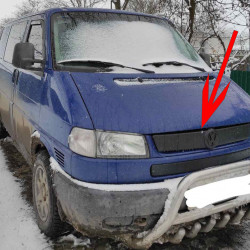 Зимова верхня накладка на решітку Матова на косу морду для Volkswagen T4 Transporter