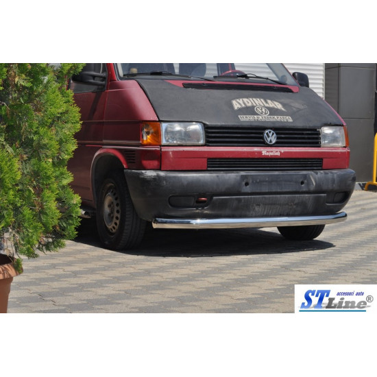 Нижня одинарна губа ST008 (нерж) 51мм для Volkswagen T4 Caravelle/Multivan Нижня одинарна губа ST008 (нерж) 51мм для Volkswagen T4 Caravelle/Multivan