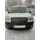 Верхня зимова накладка на решітку Глянцева для Fiat Doblo I 2005-2010 рр