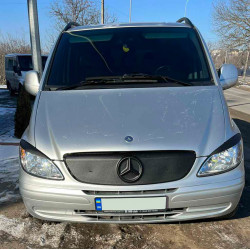 Зимова накладка на решітку (2003-2010) Матова для Mercedes Vito W639 рр