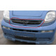 Зимова накладка на решітку 2001-2007 (верхня) Матова для Opel Vivaro рр