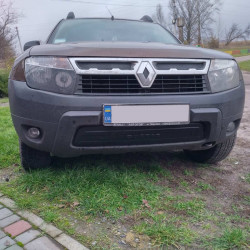 Зимова нижня накладка на решітку Матова для Renault Duster 2008-2017 рр