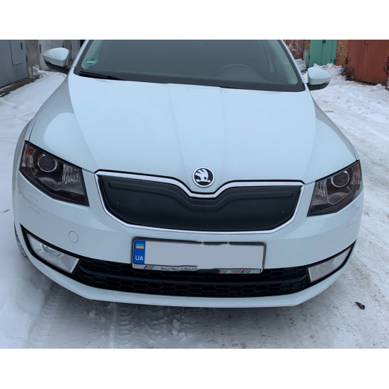 Зимова накладка на решітку (2013-2017) матова для Skoda Octavia III A7 рр