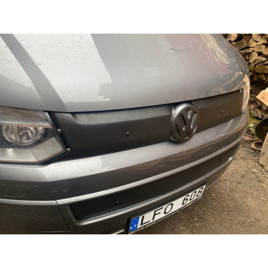 Зимова накладка на верхню решітку Матова для Volkswagen T5 2010-2015 рр